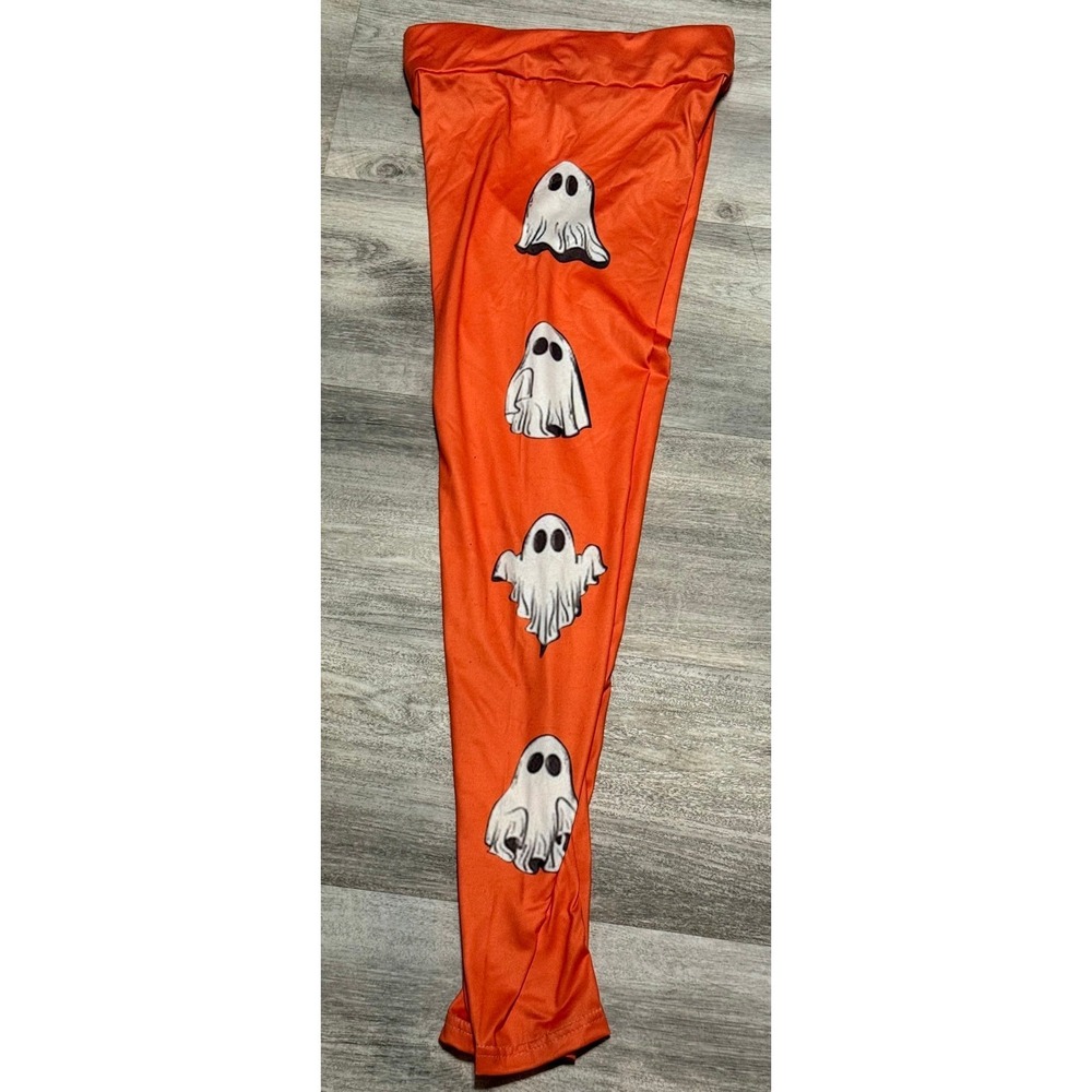 Spooky halloween stretch pants size large marked 13